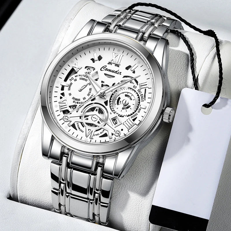 mechanical stylish business watch