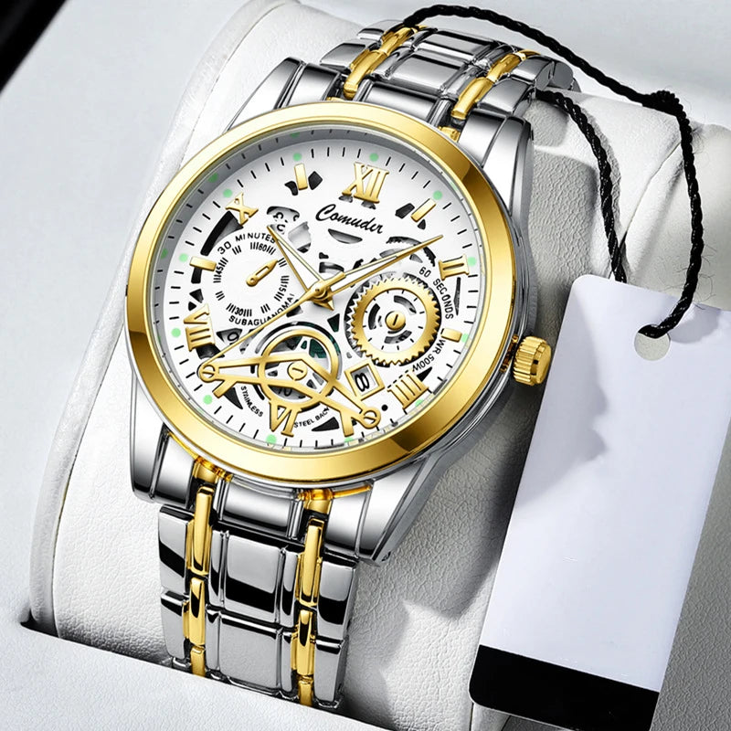 mechanical stylish business watch