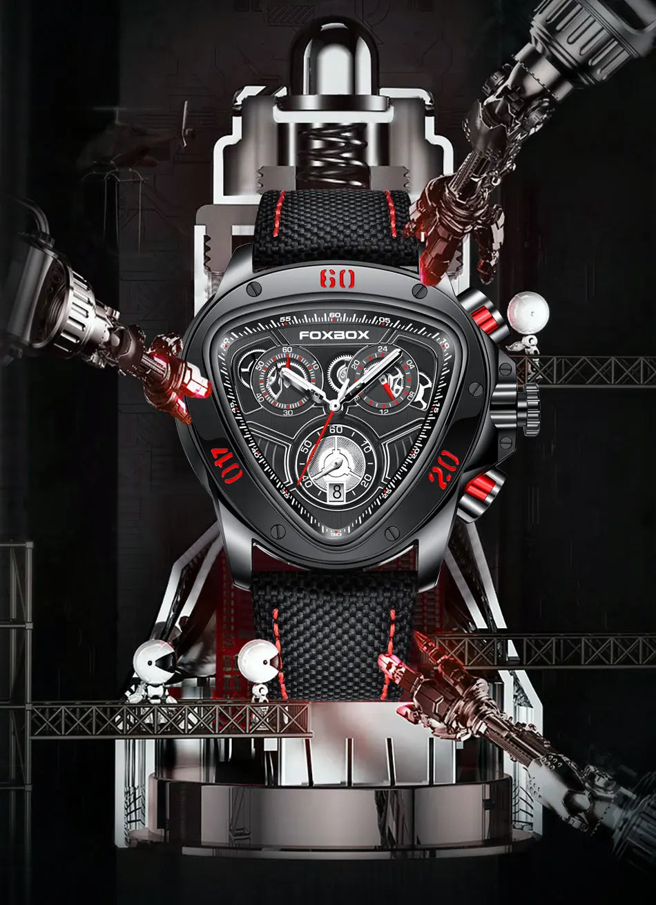 FOXBOX Luxury Luminous Sports watch