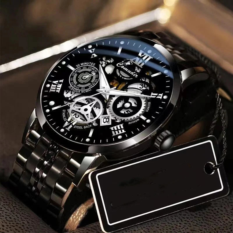 mechanical stylish business watch