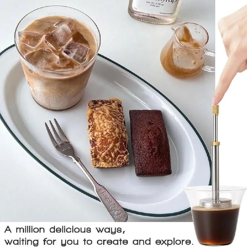 Stainless Steel Manual Coffee Filter press