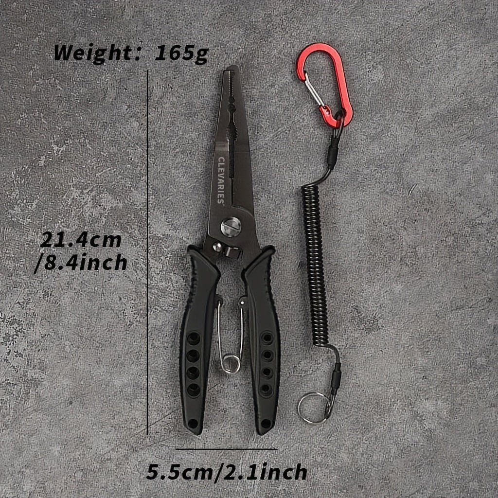Extended Lure Pliers with cutter