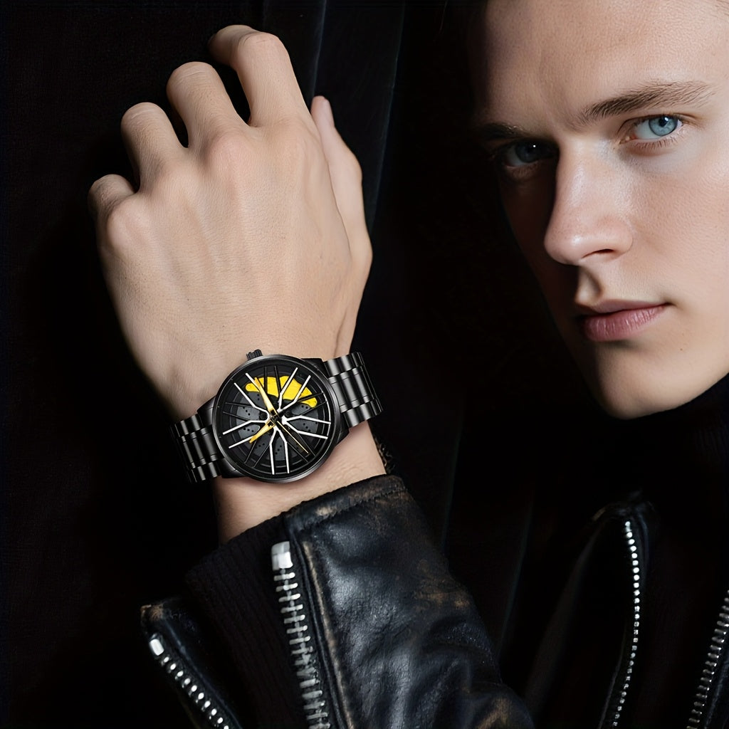 Rotating rim Style Watch 3