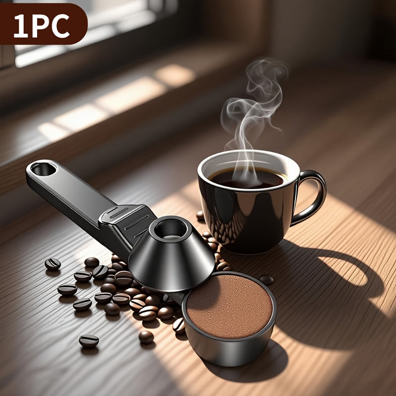 Anti-Spill 2-in-1 Coffee Scoop with Funnel