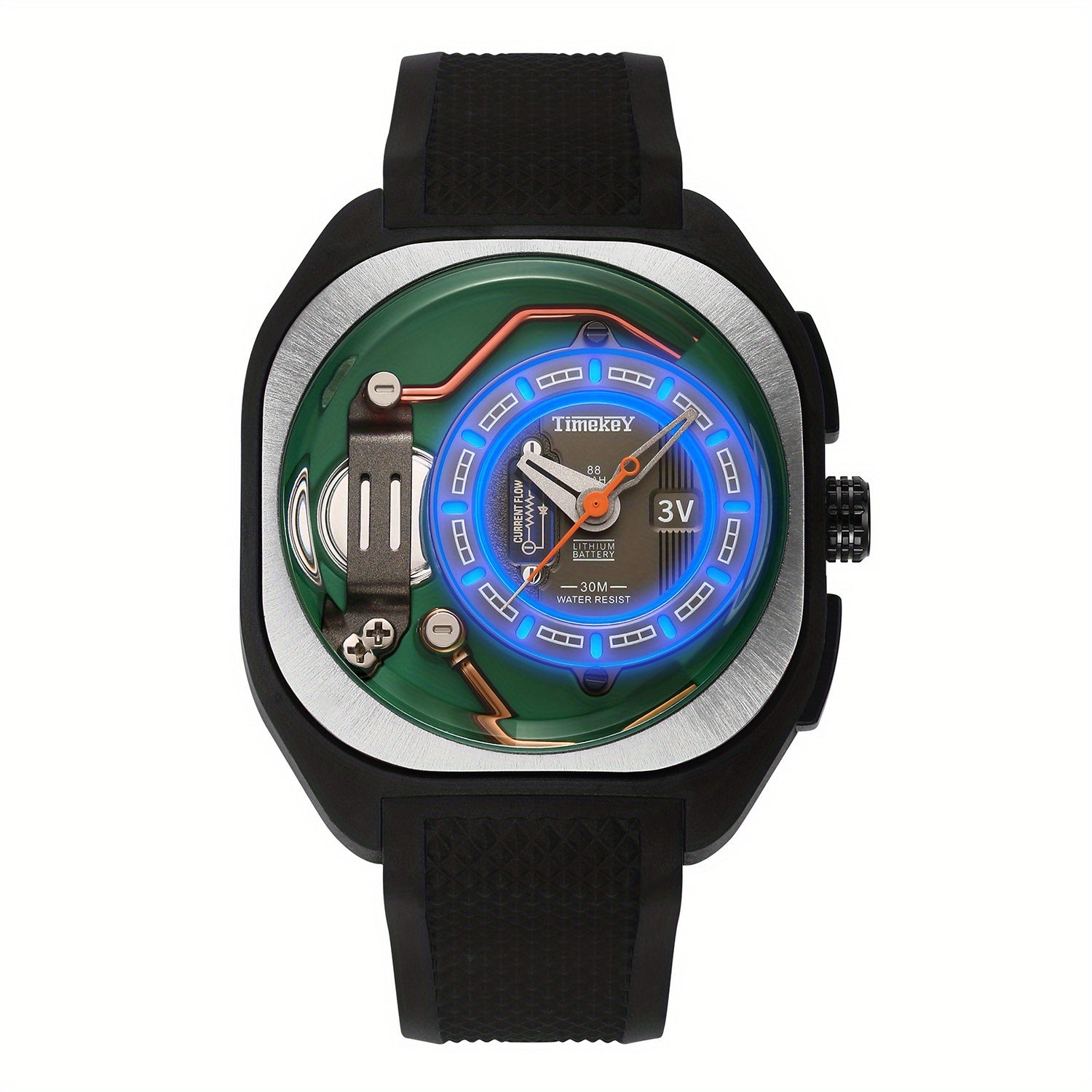 3ATM And Glowing Hands sports watch