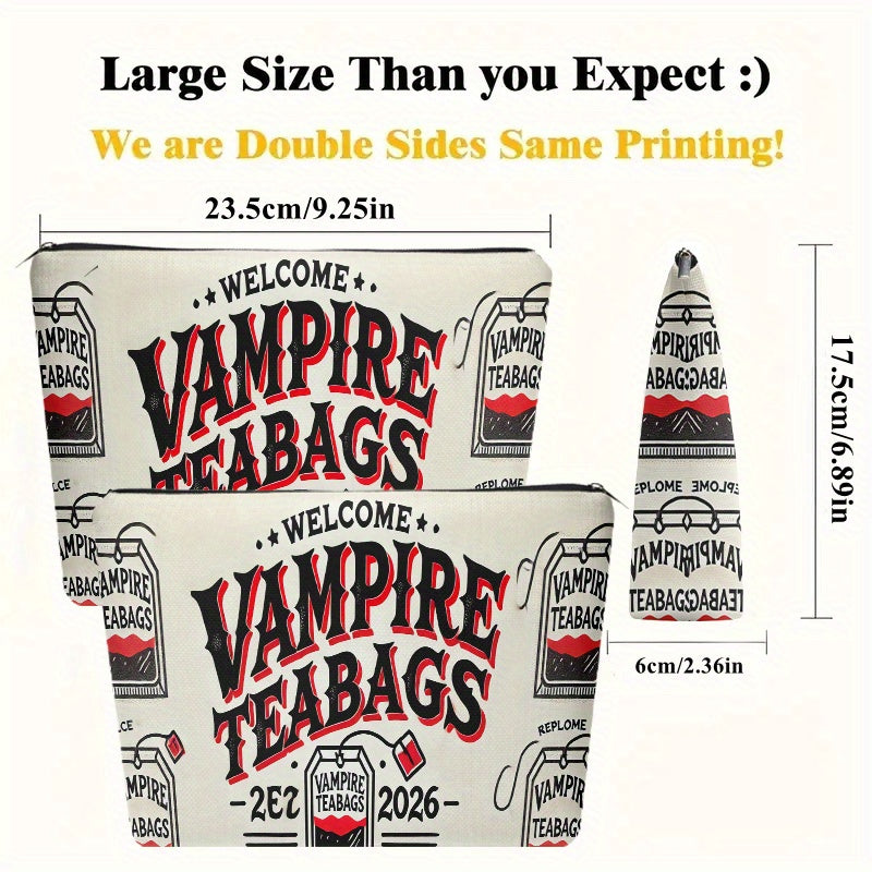ladies Vampire teabag travel bag 2