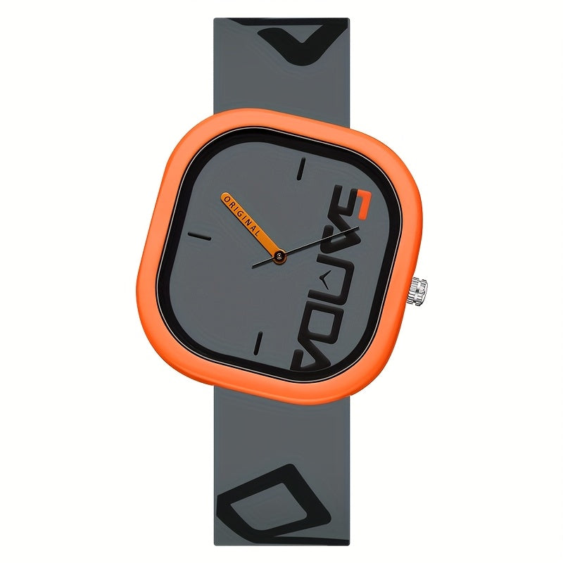 square Quartz sports Watch