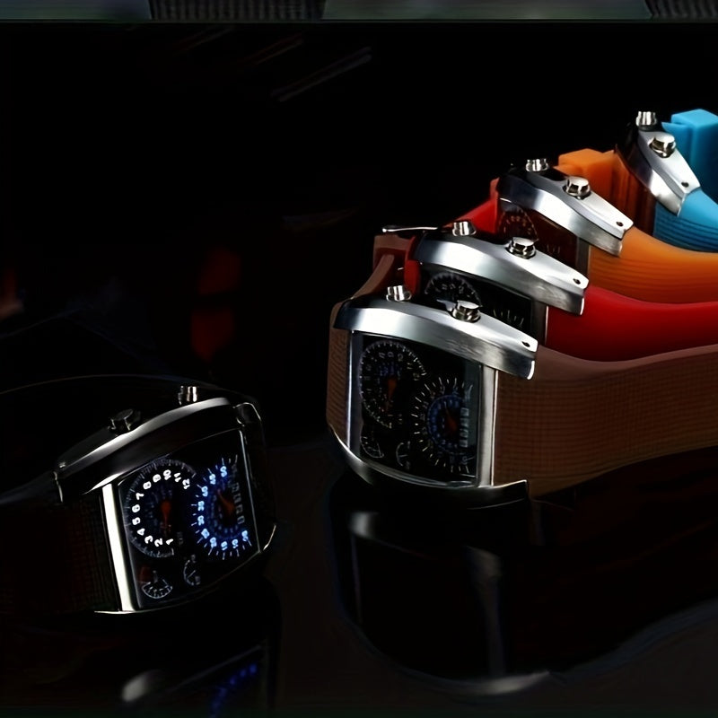 LED Aviation Electronic Watch