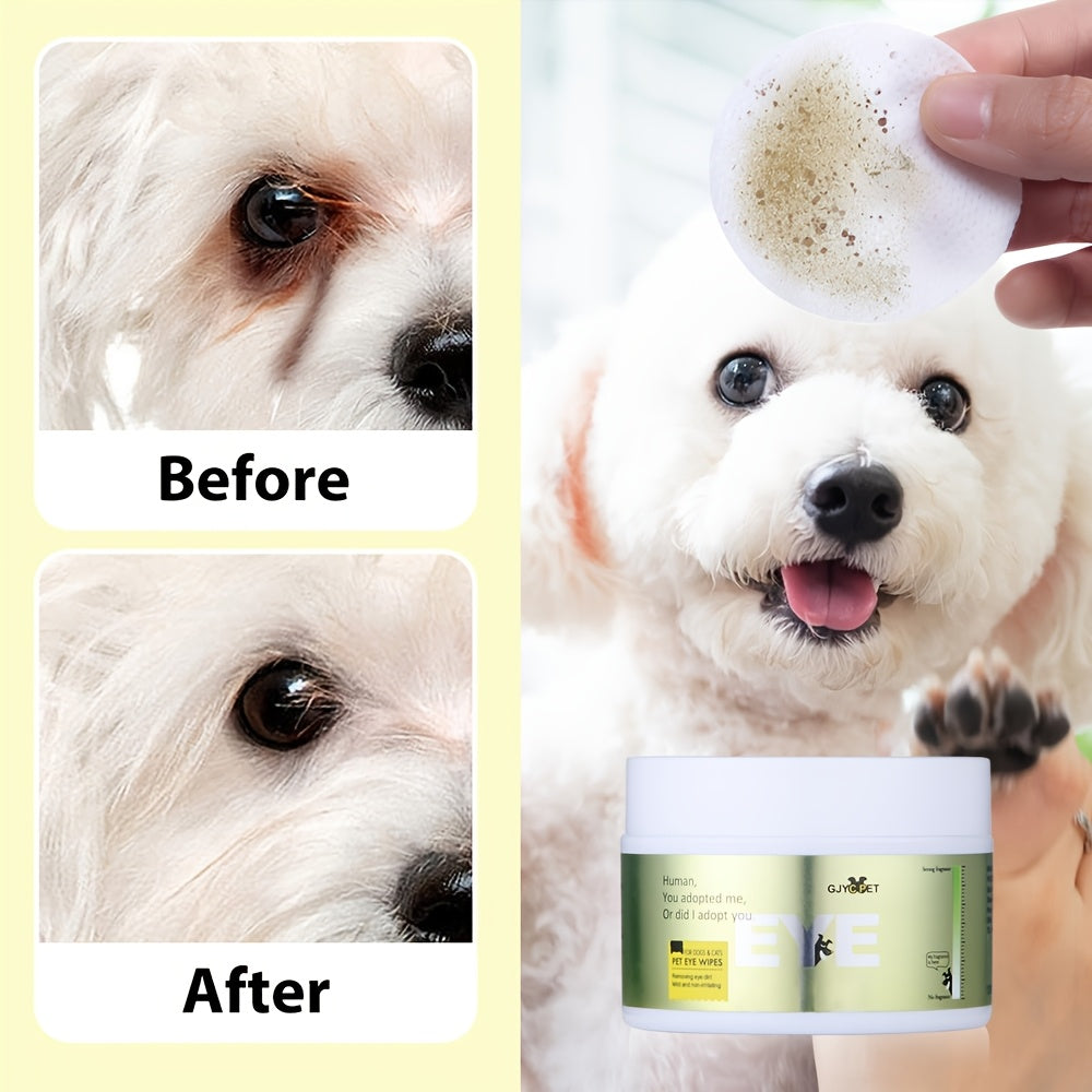 120pcs Pet Eye Wipes