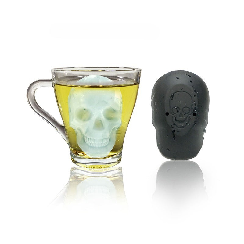 4-Pack Large Skull Cube of Ice mold
