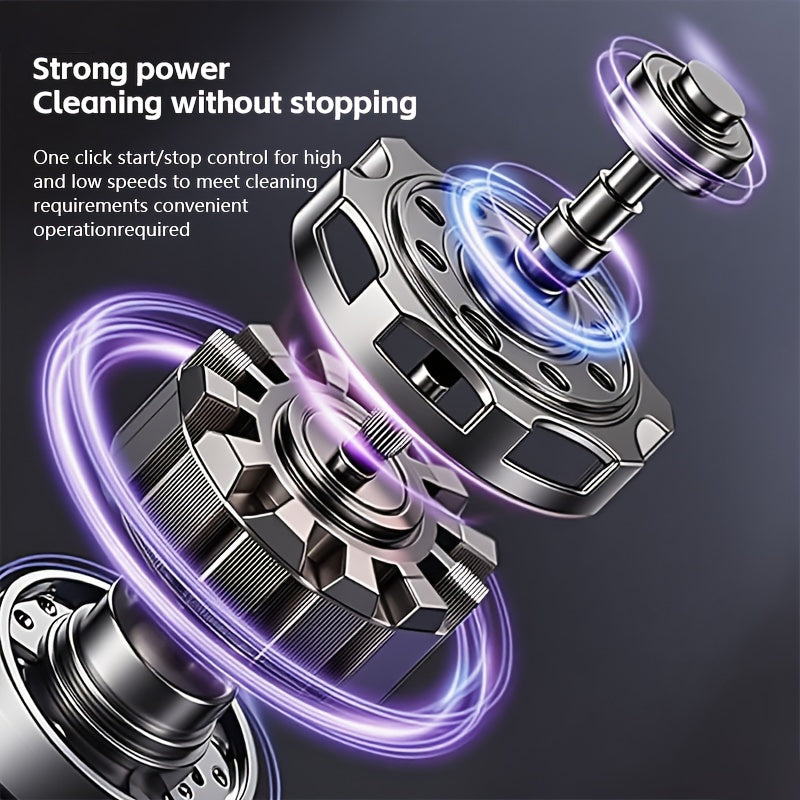 Cordless Handheld Electric Cleaning Brush Kit