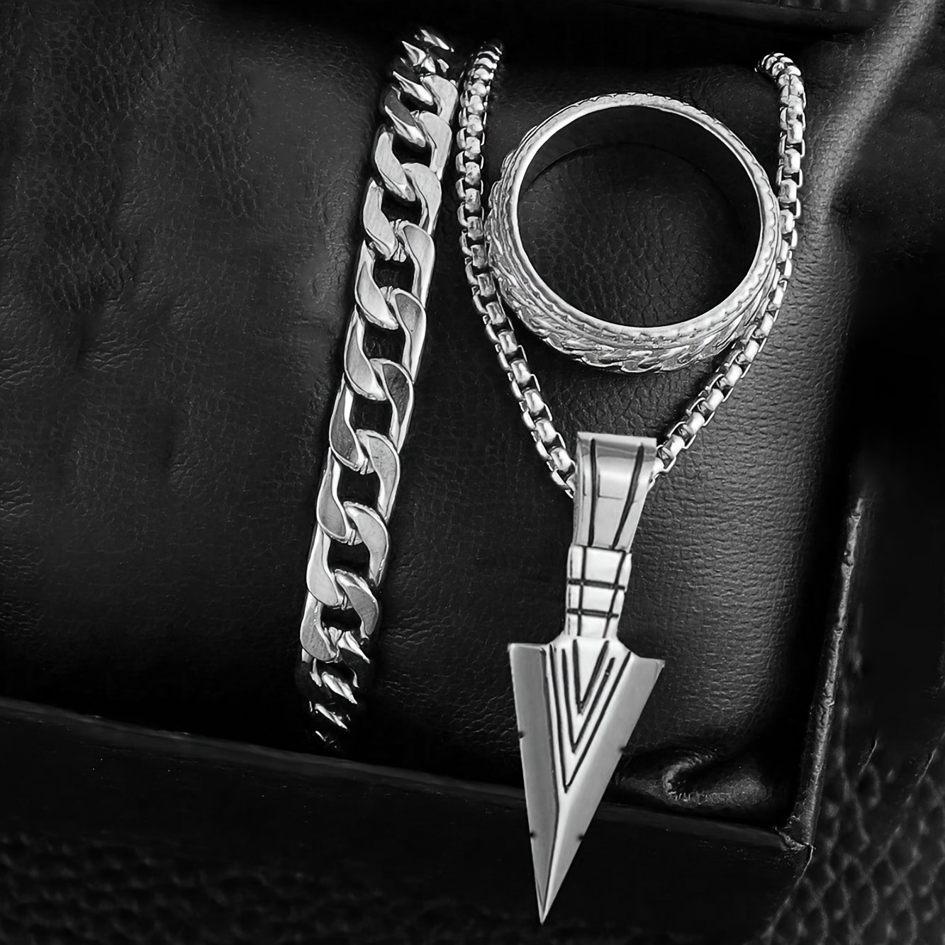 3pcs Arrow Jewelry Set