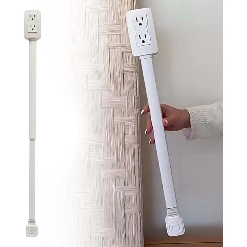 Adjustable & rotating Power Socket extender
