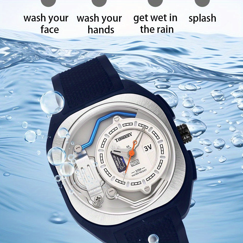 3ATM And Glowing Hands sports watch