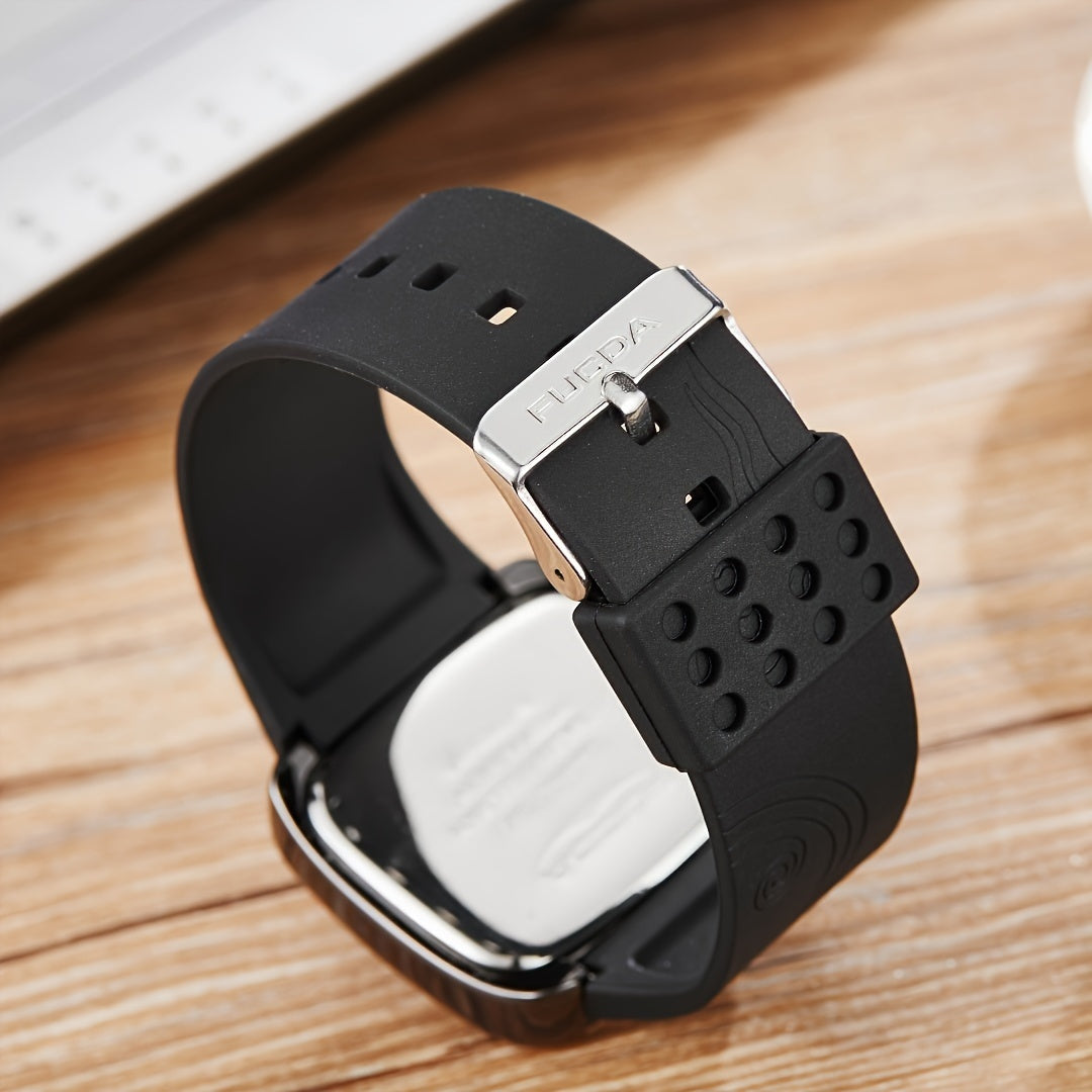 FUDDA Rotating Stainless Steel watch