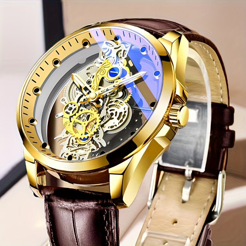 Transparent metal Hollow Watch