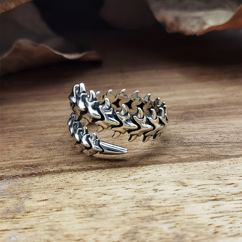 Gothic Thorn adjustable Ring