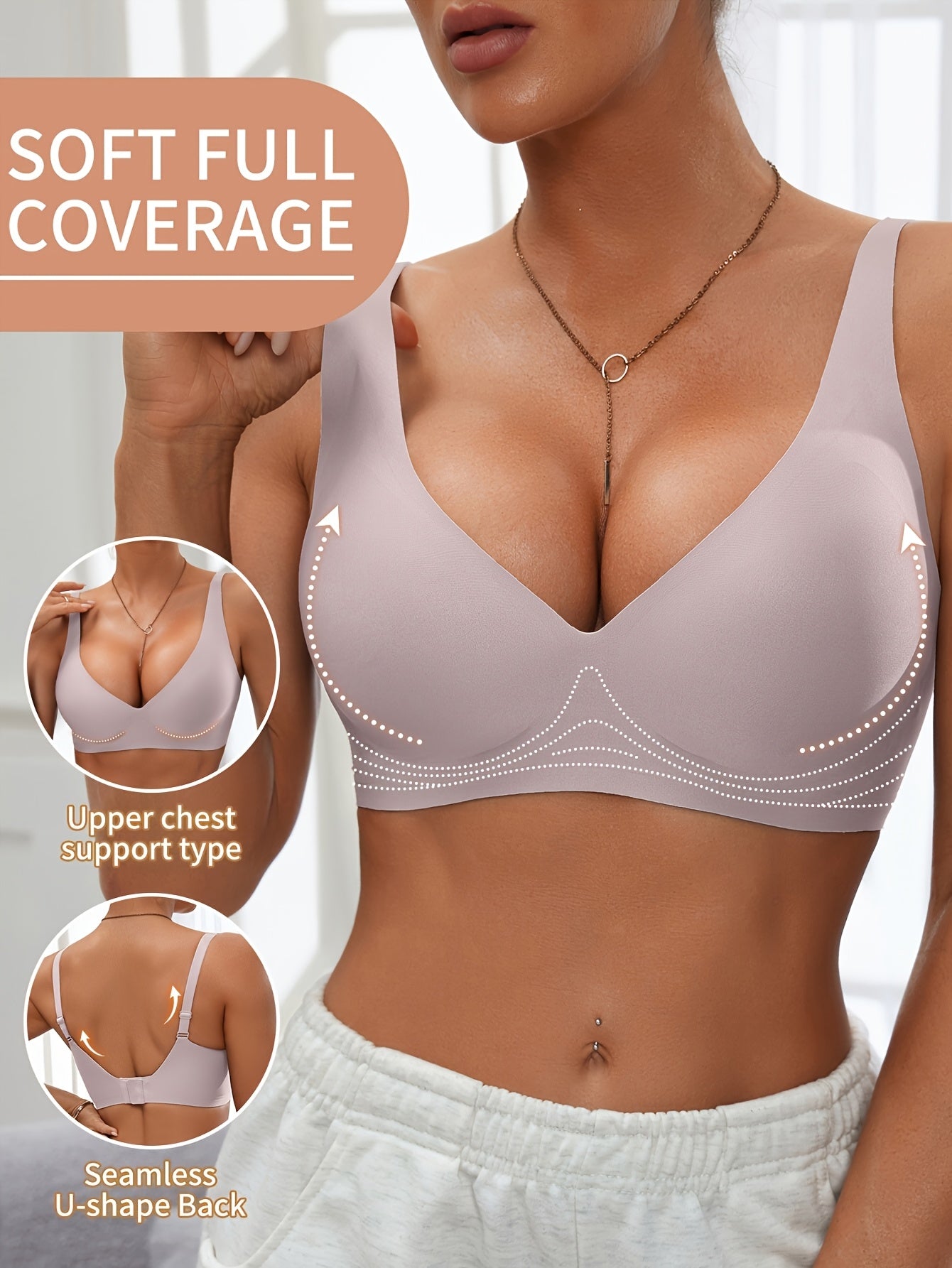Sexy & Comfortable Push-Up Jelly Bra