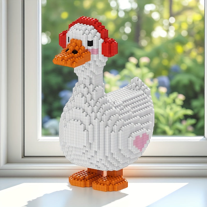 Duck with Headphones Lego