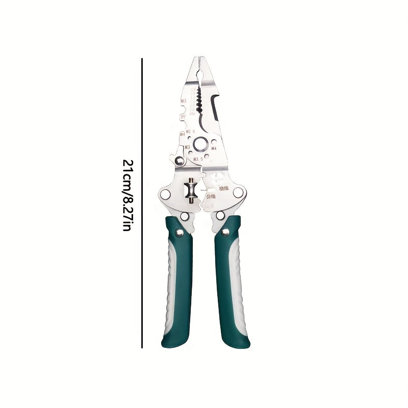 folding Wire Stripping Pliers