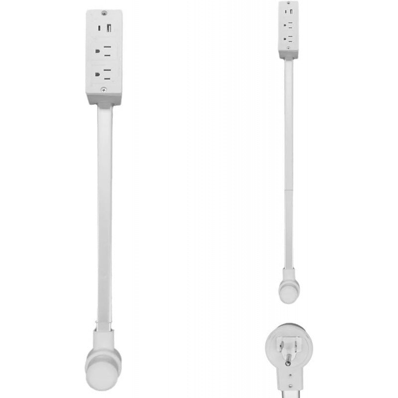 Adjustable & rotating Power Socket extender