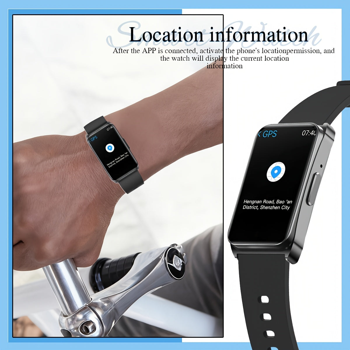 1.47-inch sports bt calling smart watch