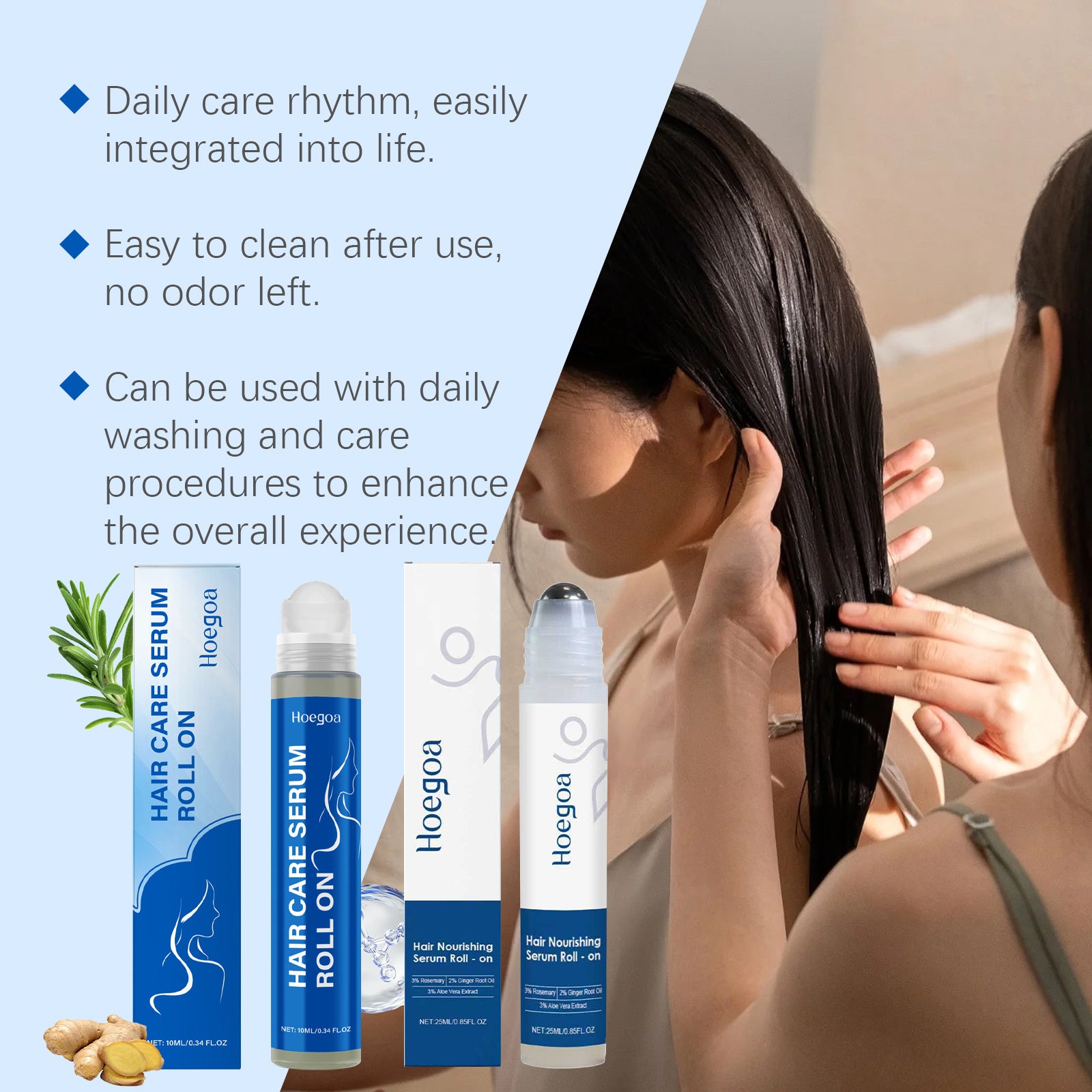 Rosemary hair growth Roll-On Essence