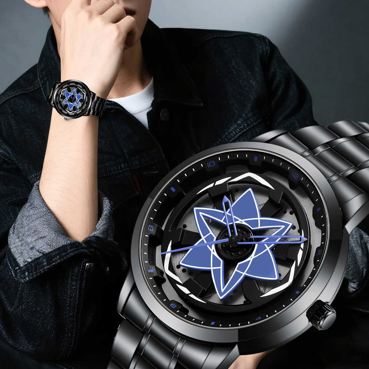Rotating rim Style Watch 5