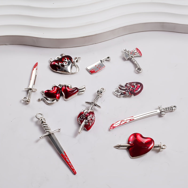 10pcs horror  Pendant