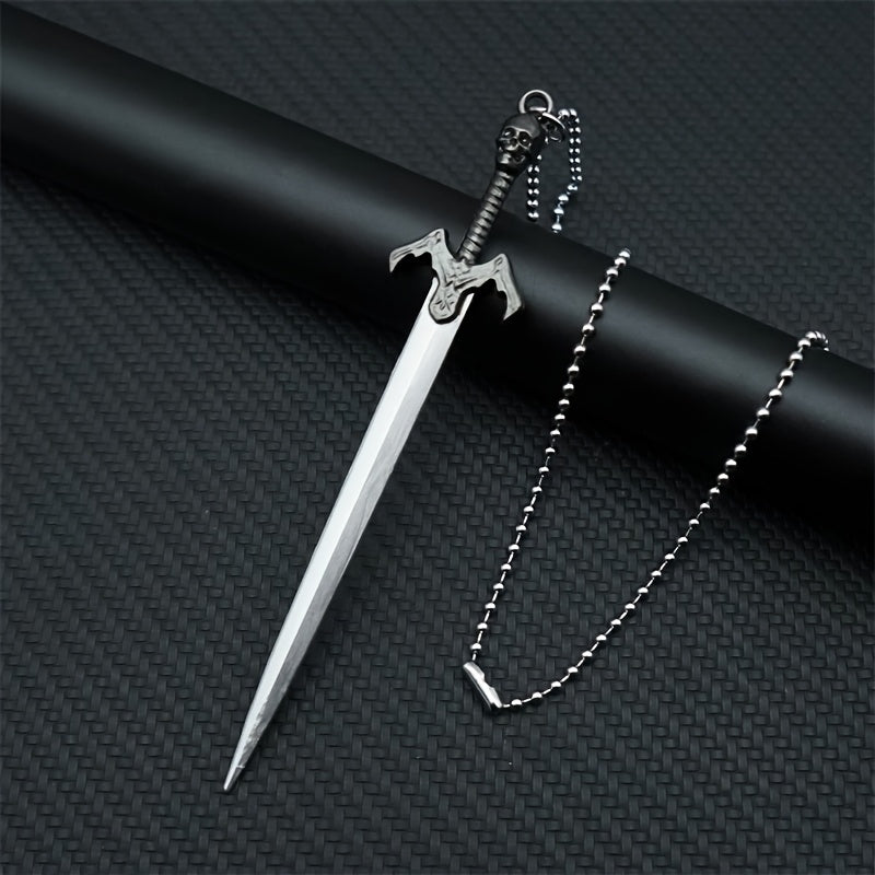 Game Metal Sword necklace
