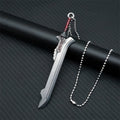 Game Metal Sword necklace