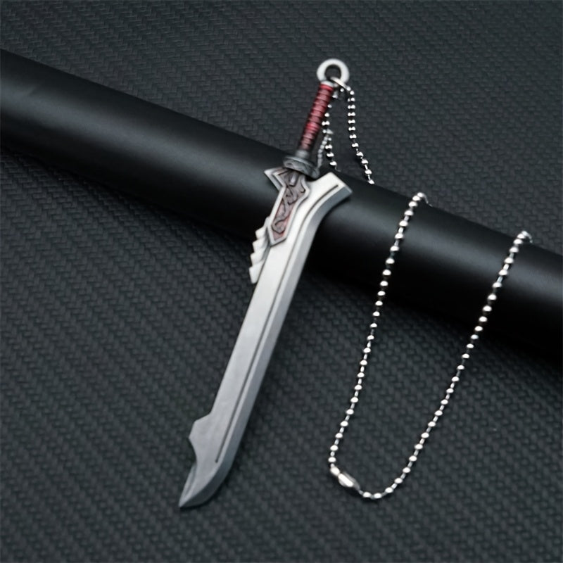 Game Metal Sword necklace