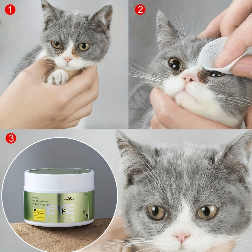 120pcs Pet Eye Wipes