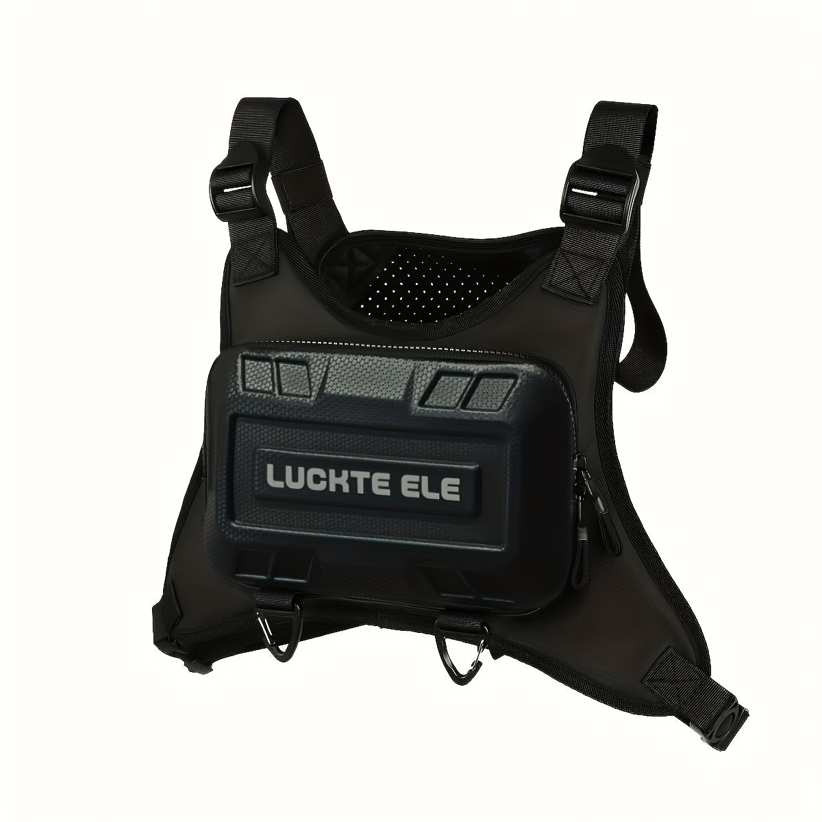 black tactical chest hiking backpack